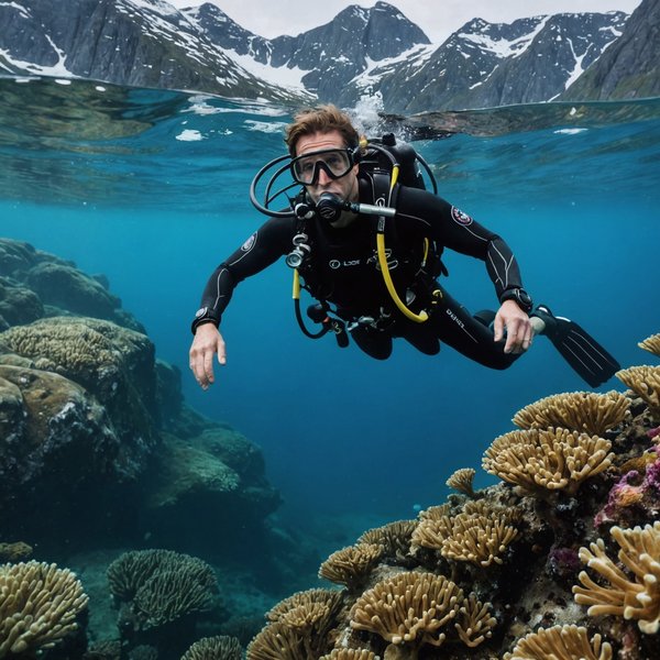 Quels sont les meilleurs spots pour la plongée sous-marine autour des îles Lofoten, Norvège?